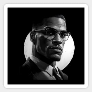 Malcolm X Magnet